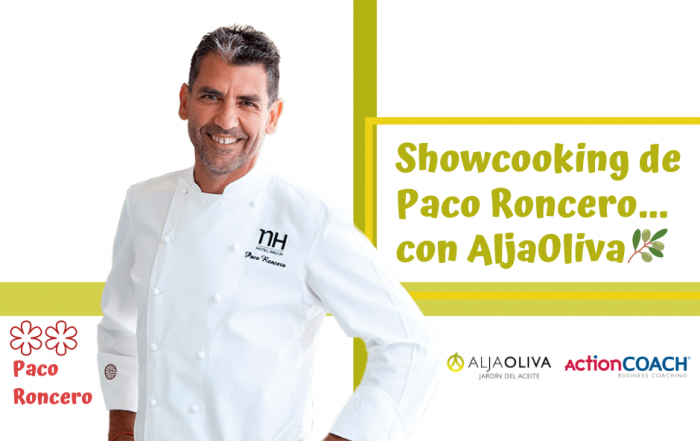 Showcooking Chef Paco Roncero Aljaoliva
