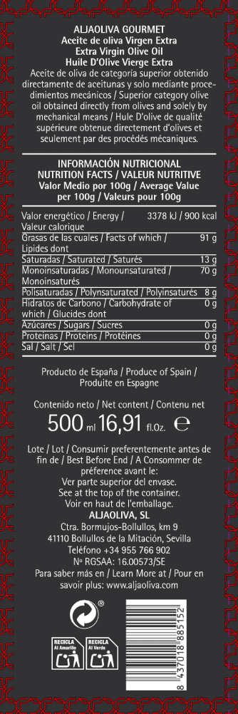 Etiquetado y valor nutricional